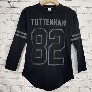 Tottenham Hotspur Official Merchandise Shirt Jersey Size 10 Black Reflective #82